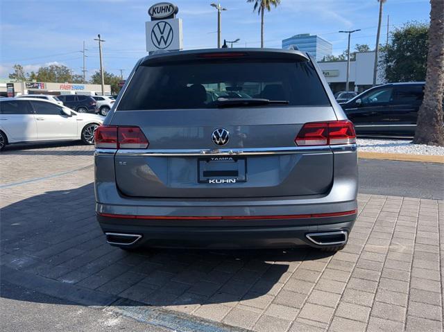 used 2021 Volkswagen Atlas car, priced at $25,500