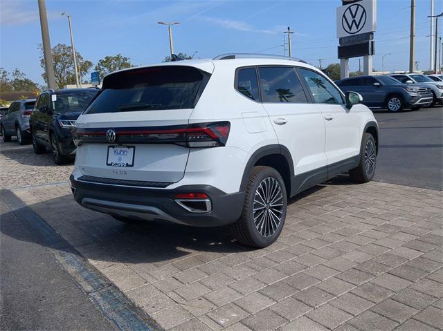 new 2025 Volkswagen Taos car, priced at $28,496