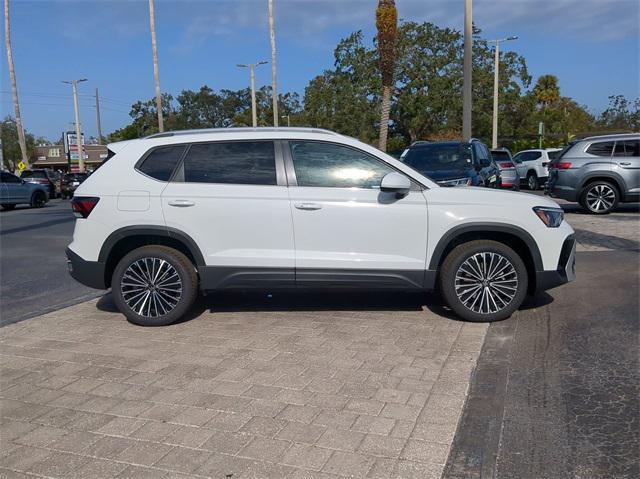 new 2025 Volkswagen Taos car, priced at $28,496