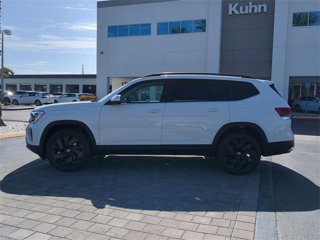 new 2025 Volkswagen Atlas car, priced at $43,100