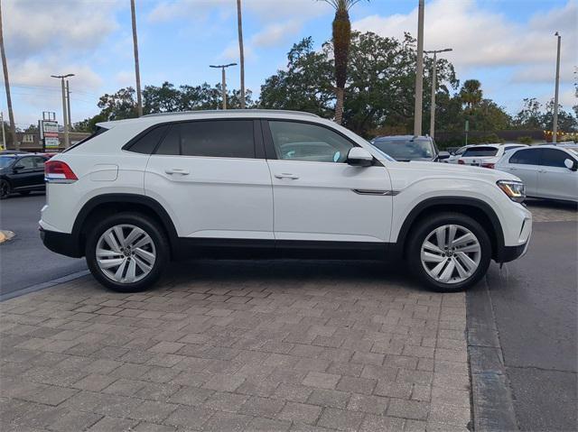 used 2021 Volkswagen Atlas Cross Sport car, priced at $24,990