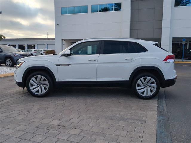 used 2021 Volkswagen Atlas Cross Sport car, priced at $24,990