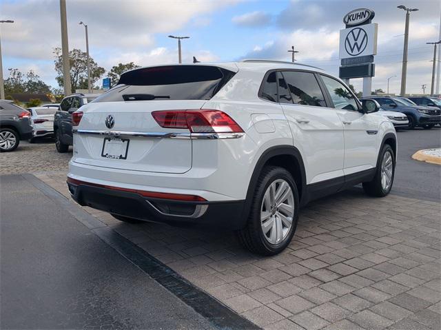 used 2021 Volkswagen Atlas Cross Sport car, priced at $24,990