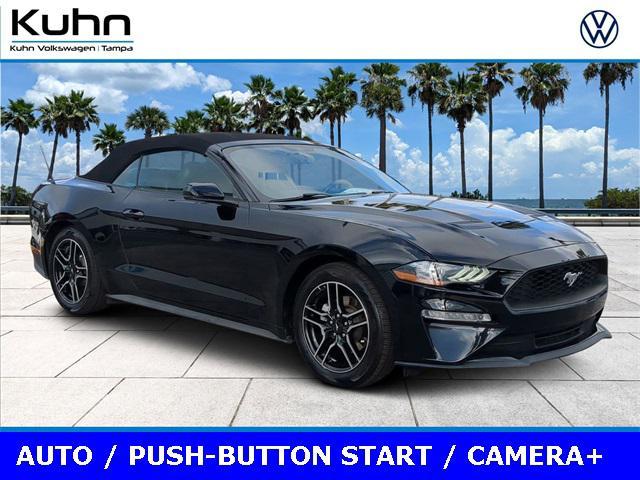 used 2020 Ford Mustang car, priced at $17,625