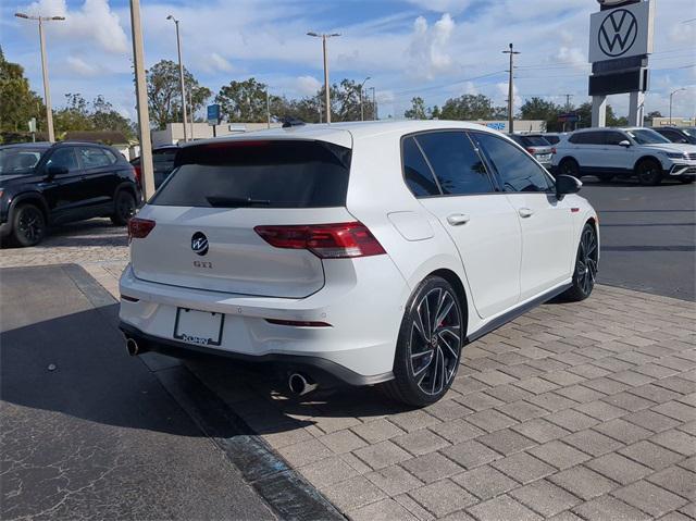 used 2023 Volkswagen Golf GTI car, priced at $31,500