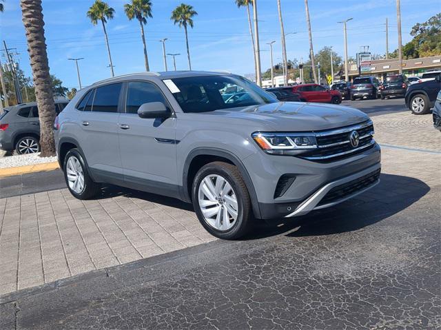 used 2021 Volkswagen Atlas Cross Sport car, priced at $25,870