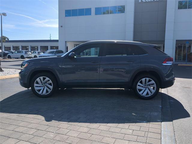 used 2021 Volkswagen Atlas Cross Sport car, priced at $25,870