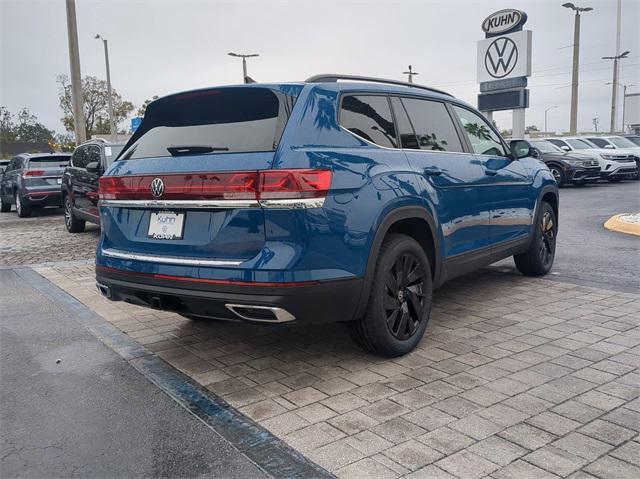 new 2025 Volkswagen Atlas car, priced at $43,525