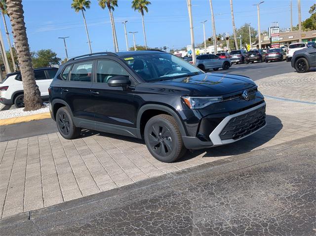 new 2025 Volkswagen Taos car, priced at $25,120