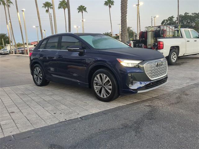 used 2023 Audi Q4 e-tron car, priced at $24,990