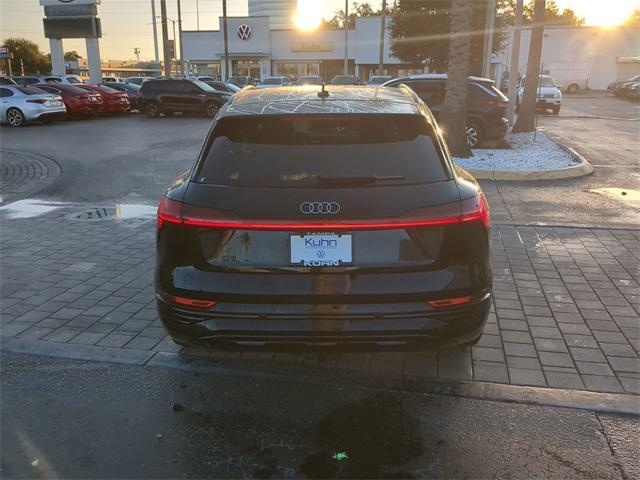 used 2024 Audi Q8 e-tron car, priced at $38,890