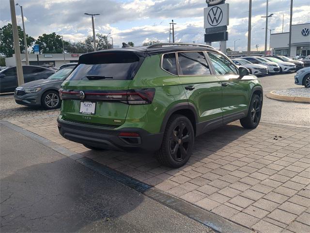 new 2025 Volkswagen Taos car, priced at $32,689