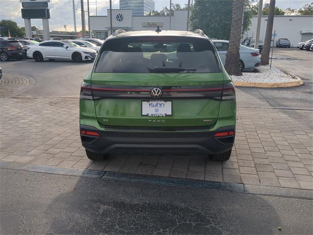 new 2025 Volkswagen Taos car, priced at $32,689