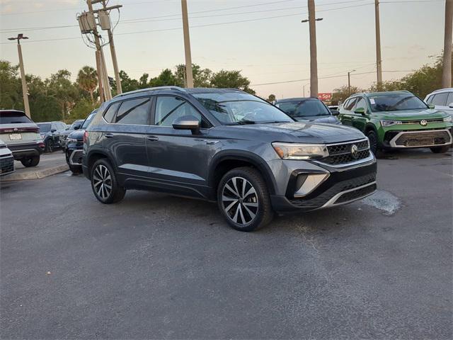 used 2022 Volkswagen Taos car, priced at $17,990
