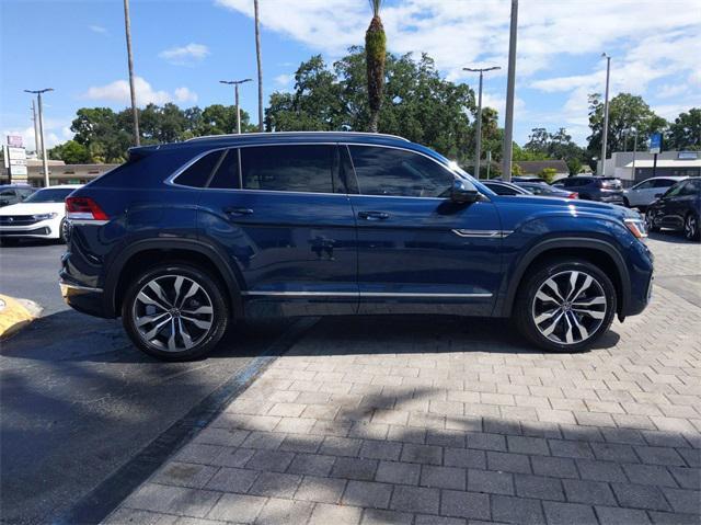 used 2021 Volkswagen Atlas Cross Sport car, priced at $33,850