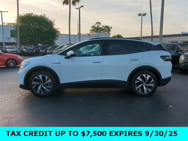 new 2025 Volkswagen ID.4 car, priced at $41,176