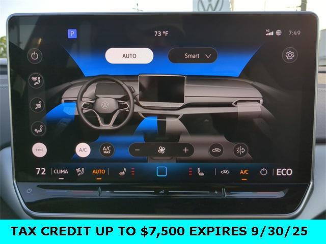 new 2025 Volkswagen ID.4 car, priced at $41,176