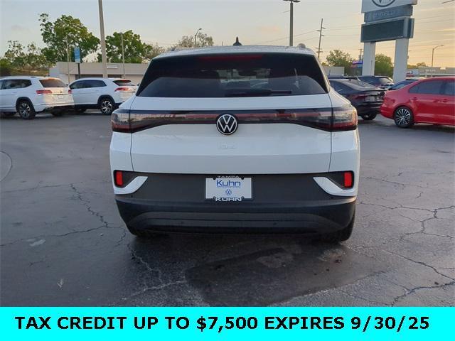 new 2025 Volkswagen ID.4 car, priced at $41,176