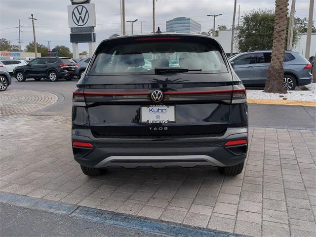 new 2025 Volkswagen Taos car, priced at $25,120