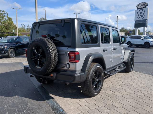 used 2021 Jeep Wrangler Unlimited car, priced at $29,875