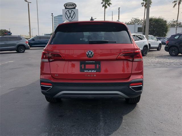 used 2022 Volkswagen Taos car, priced at $22,980