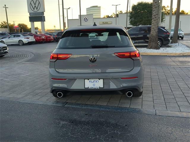 new 2025 Volkswagen Golf GTI car, priced at $33,070