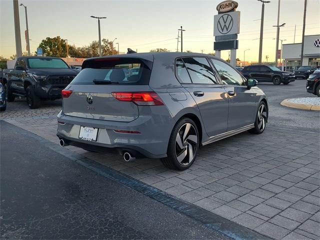 new 2025 Volkswagen Golf GTI car, priced at $33,070