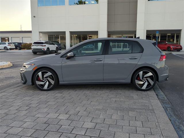new 2025 Volkswagen Golf GTI car, priced at $33,070