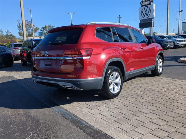 used 2018 Volkswagen Atlas car, priced at $17,250