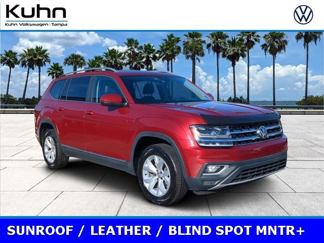 used 2018 Volkswagen Atlas car, priced at $17,250