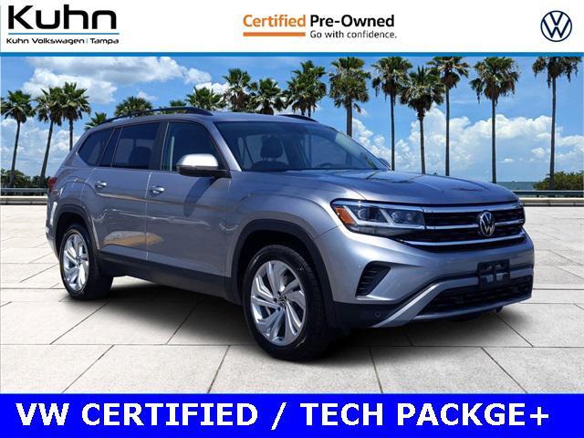 used 2021 Volkswagen Atlas car, priced at $26,990