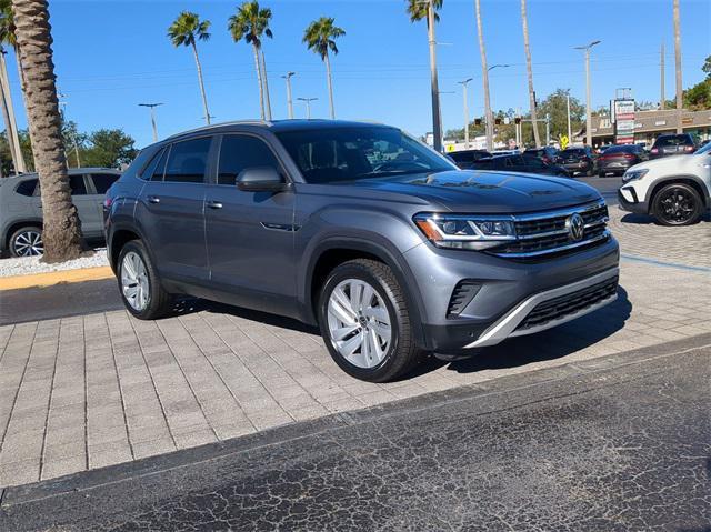 used 2021 Volkswagen Atlas Cross Sport car, priced at $24,925