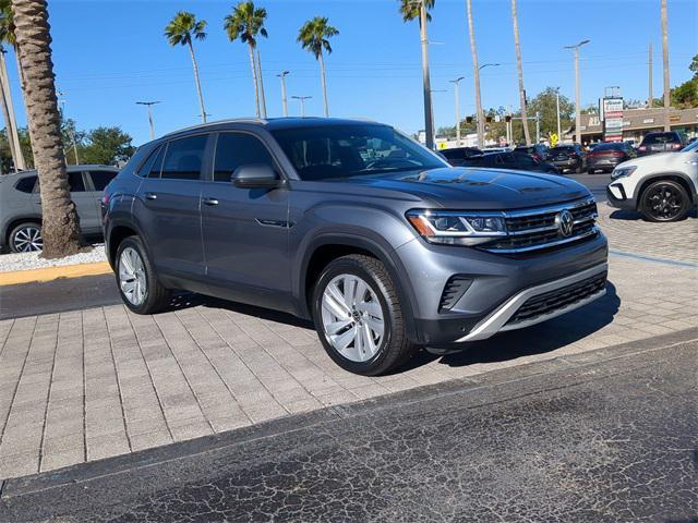 used 2021 Volkswagen Atlas Cross Sport car, priced at $24,500