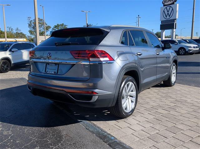 used 2021 Volkswagen Atlas Cross Sport car, priced at $24,925