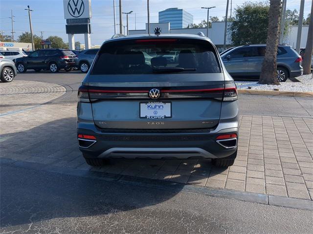 new 2025 Volkswagen Taos car, priced at $36,156