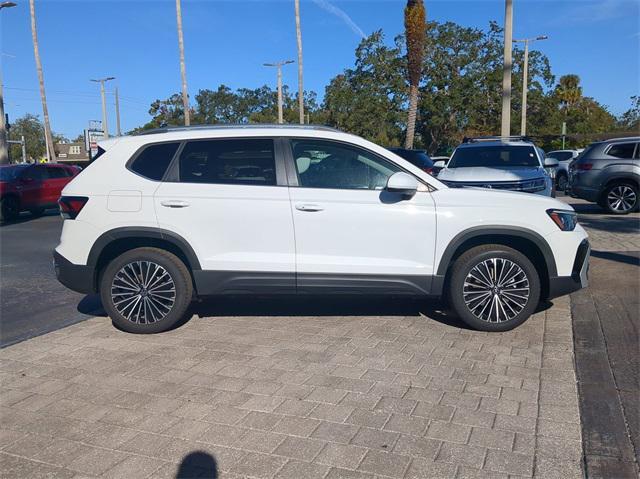 new 2025 Volkswagen Taos car, priced at $27,496