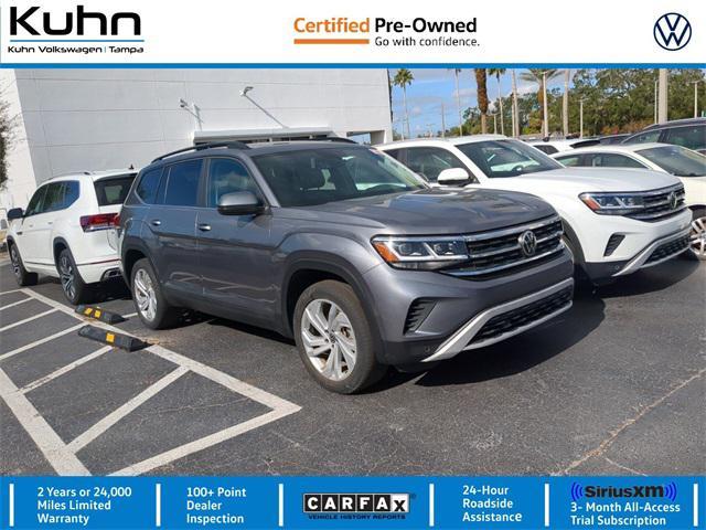 used 2021 Volkswagen Atlas car, priced at $26,850