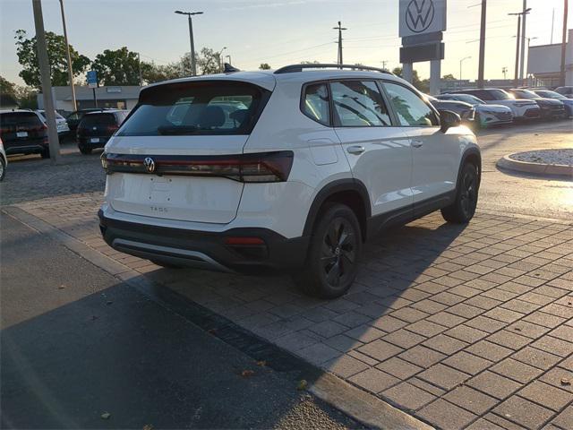 new 2025 Volkswagen Taos car, priced at $26,159