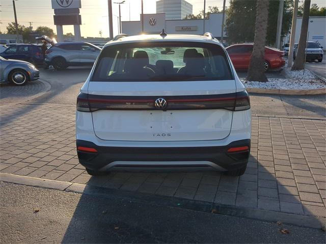 new 2025 Volkswagen Taos car, priced at $26,159
