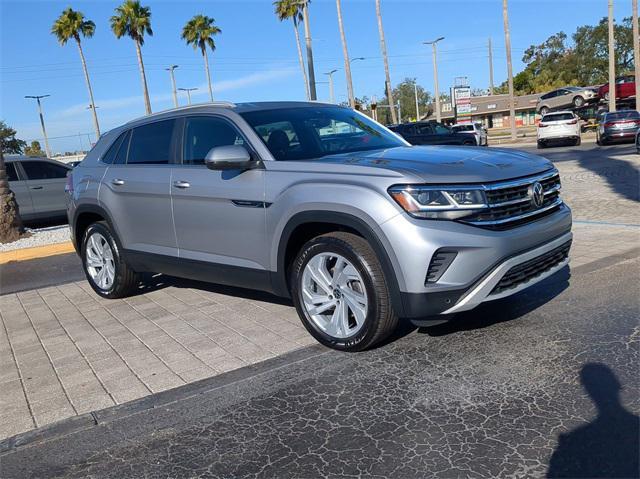 used 2021 Volkswagen Atlas Cross Sport car, priced at $24,990