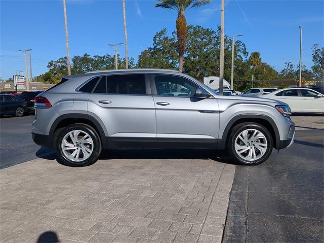 used 2021 Volkswagen Atlas Cross Sport car, priced at $24,990