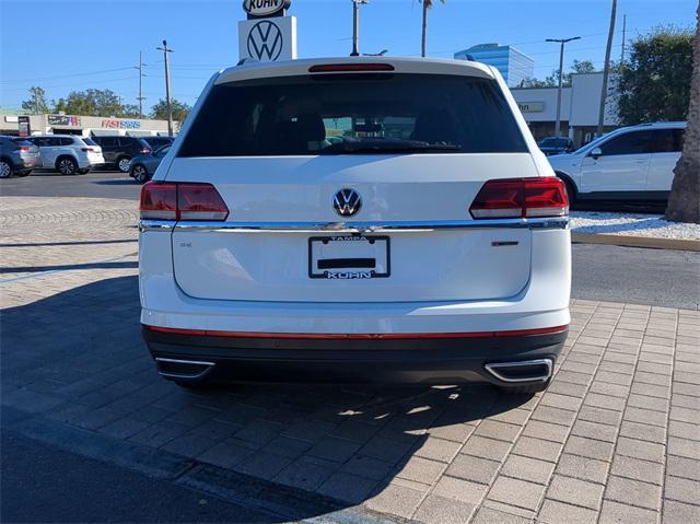 used 2022 Volkswagen Atlas car, priced at $32,990