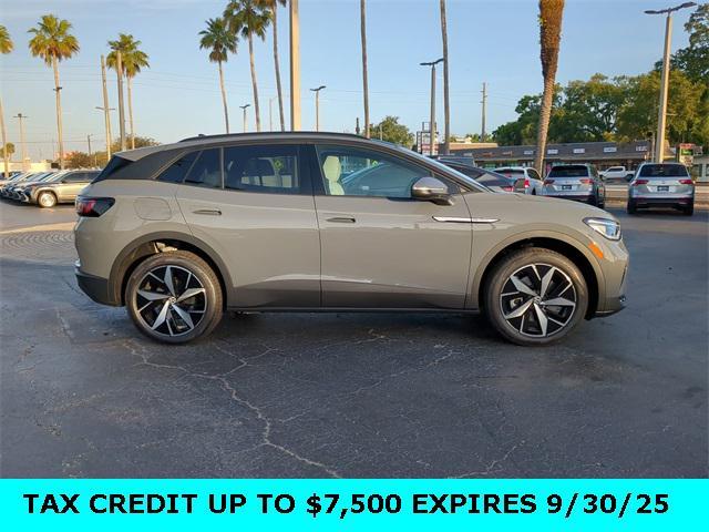 new 2025 Volkswagen ID.4 car, priced at $57,222
