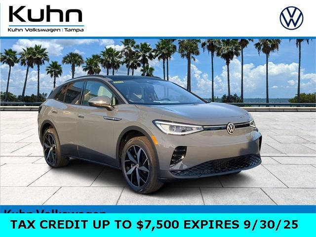 new 2025 Volkswagen ID.4 car, priced at $57,222