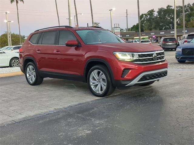 used 2022 Volkswagen Atlas car, priced at $25,575