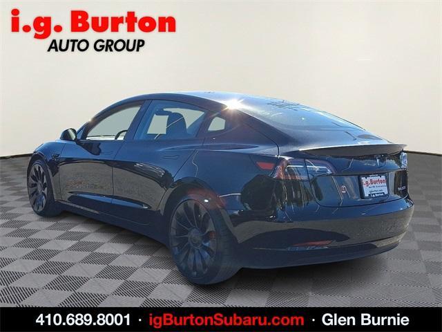 used 2022 Tesla Model 3 car, priced at $29,658