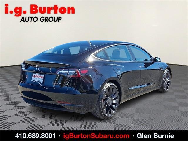 used 2022 Tesla Model 3 car, priced at $29,658