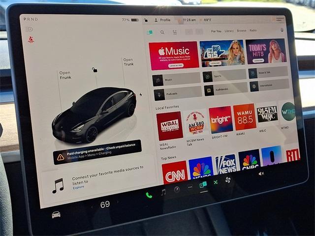 used 2022 Tesla Model 3 car, priced at $29,658