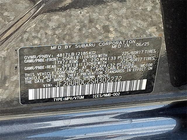 new 2025 Subaru Crosstrek car, priced at $30,647