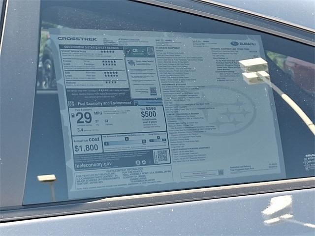 new 2025 Subaru Crosstrek car, priced at $30,147